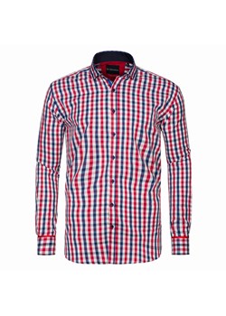 koszula męska di selentino manchester w kratkę classic fit ze sklepu Royal Shop w kategorii Koszule męskie - zdjęcie 104692935