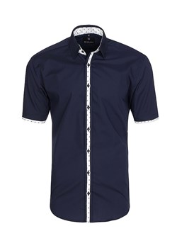 koszula męska di selentino z krótkim rękawem classic fit ze sklepu Royal Shop w kategorii Koszule męskie - zdjęcie 104693087