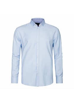 koszula męska di selentino błękitna classic fit ze sklepu Royal Shop w kategorii Koszule męskie - zdjęcie 104693217
