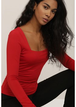 Czerwona Bluzka Seliusei ze sklepu Renee odzież w kategorii Bluzki damskie - zdjęcie 104797665