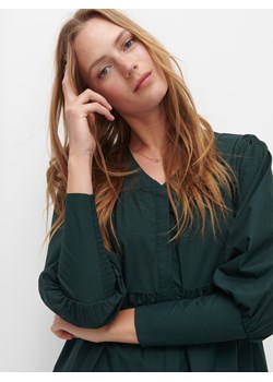Reserved - Sukienka z bawełny organicznej - Khaki