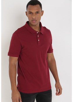 Bordowa Koszulka Ashose ze sklepu Born2be Odzież w kategorii T-shirty męskie - zdjęcie 104880689