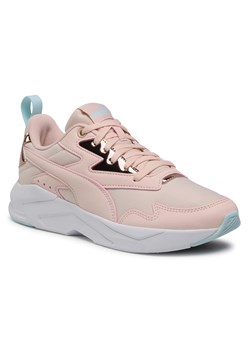 Buty sportowe damskie Puma sneakersy różowe wiązane 