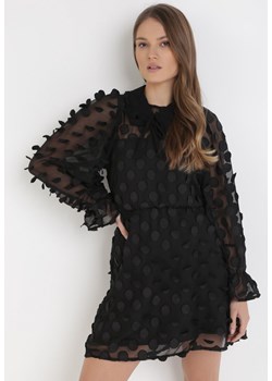 Czarna Sukienka Rebexa ze sklepu Born2be Odzież w kategorii Sukienki - zdjęcie 105125998