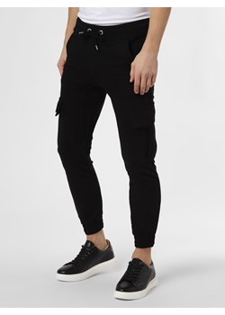 Alpha Industries Spodnie dresowe Mężczyźni czarny jednolity ze sklepu vangraaf w kategorii Spodnie męskie - zdjęcie 105414967