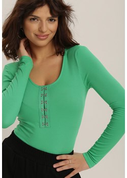 Zielone Body Kysea ze sklepu Renee odzież w kategorii Bluzki damskie - zdjęcie 105809809