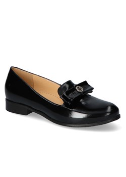 Lordsy Galant 452 Czarne naplak ze sklepu Arturo-obuwie w kategorii Lordsy damskie - zdjęcie 105816838