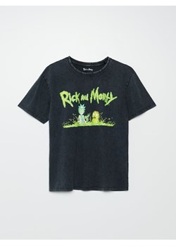 Cropp - Koszulka Rick and Morty - szary ze sklepu Cropp w kategorii Bluzki damskie - zdjęcie 106670375