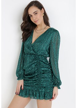Zielona Sukienka Boulderswift ze sklepu Born2be Odzież w kategorii Sukienki - zdjęcie 106721096