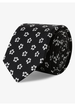 Drykorn Krawat jedwabny męski Mężczyźni Jedwab czarny wzorzysty ze sklepu vangraaf w kategorii Krawaty - zdjęcie 107237775