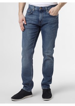 Tommy Hilfiger Jeansy Mężczyźni Bawełna medium stone jednolity ze sklepu vangraaf w kategorii Jeansy męskie - zdjęcie 107369088