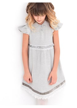 Szara sukienka dziecięca Anima by Justyna Steczkowska ze sklepu Eye For Fashion w kategorii Sukienki dziewczęce - zdjęcie 107447006