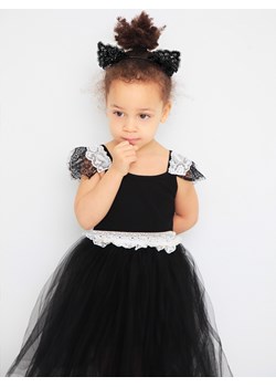 Czarna sukienka dziecięca Anima by Justyna Steczkowska ze sklepu Eye For Fashion w kategorii Sukienki dziewczęce - zdjęcie 107447127