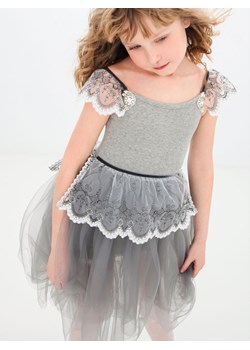 Szara sukienka z tiulową spódnicą Anima by Justyna Steczkowska ze sklepu Eye For Fashion w kategorii Sukienki dziewczęce - zdjęcie 107566738