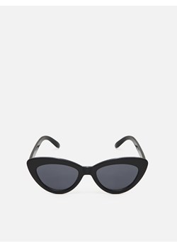 Cropp - Okulary przeciwsłoneczne cat eye - czarny ze sklepu Cropp w kategorii Okulary przeciwsłoneczne damskie - zdjęcie 107699446