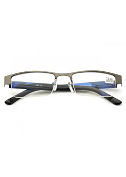 Plusy Okulary do czytania metalowo-żyłkowe ST308 Moc: +1.5 ze sklepu Stylion w kategorii Okulary korekcyjne męskie - zdjęcie 107776516