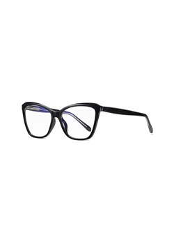 Kocie okulary do komputera damskie z filtrem BLUE Light zerówki 2552C ze sklepu Stylion w kategorii Okulary zerówki damskie - zdjęcie 107778339