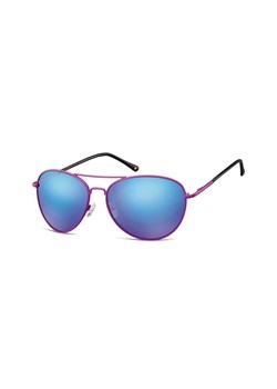 Fioletowe Aviatory okulary przeciwsłoneczne lustrzanki MS95D ze sklepu Stylion w kategorii Okulary przeciwsłoneczne damskie - zdjęcie 107780319