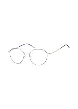 Lenonki Okulary oprawki optyczne 928A srebrne + niebieskie ze sklepu Stylion w kategorii Oprawki do okularów męskich - zdjęcie 107784027