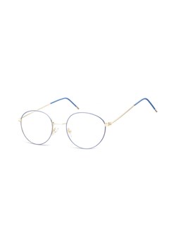 Lenonki Okulary oprawki optyczne 929E złote + niebieskie ze sklepu Stylion w kategorii Oprawki do okularów męskich - zdjęcie 107784149