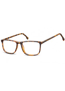 Okulary oprawki korekcyjne prostokątne zerówki Sunoptic CP132B ze sklepu Stylion w kategorii Okulary zerówki męskie - zdjęcie 107784185