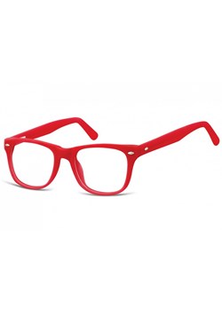Okulary dziecięce zerówki Nerdy AK48 czerwone ze sklepu Stylion w kategorii Akcesoria dziecięce - zdjęcie 107784199