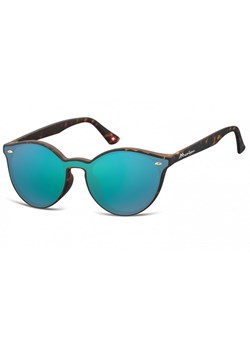 Okulary Pełne LUSTRO  okrągłe lenonki lustrzane MS46B ze sklepu Stylion w kategorii Okulary przeciwsłoneczne damskie - zdjęcie 107784257