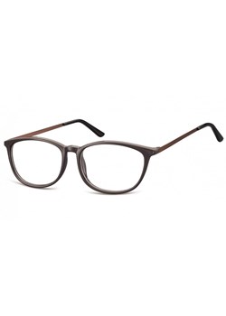 Okulary oprawki korekcyjne Nerdy zerówki Sunoptic CP143C ciemnobrązowe ze sklepu Stylion w kategorii Okulary zerówki męskie - zdjęcie 107784508