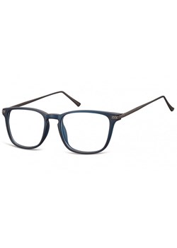 Okulary oprawki korekcyjne Nerdy zerówki Sunoptic CP144D granatowe transparentne ze sklepu Stylion w kategorii Okulary zerówki męskie - zdjęcie 107784526