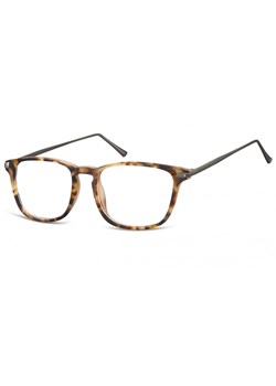 Okulary oprawki korekcyjne Nerdy zerówki Sunoptic CP144E jasny szylkret-panterka ze sklepu Stylion w kategorii Okulary zerówki męskie - zdjęcie 107784528