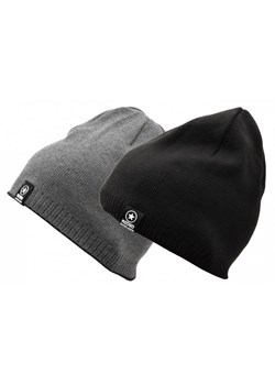 Dwustronna Męska Zimowa Czapka Szary/Czarny - L/XL REDSD ST-514D ze sklepu Stylion w kategorii Czapki zimowe męskie - zdjęcie 107784905