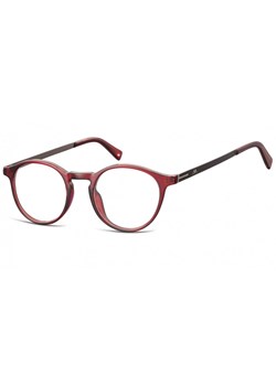 Okulary oprawki korekcyjne okrągłe Lenonki zerówki Montana MA58D bordowe ze sklepu Stylion w kategorii Okulary zerówki męskie - zdjęcie 107785115
