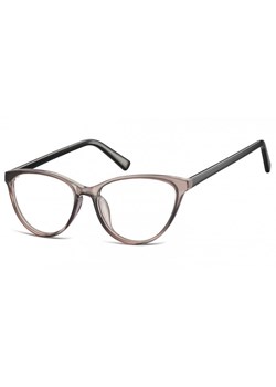 Oprawki korekcyjne okulary  Kocie Oczy zerówki Sunoptic CP127D jasnoszare ze sklepu Stylion w kategorii Okulary zerówki męskie - zdjęcie 107785217
