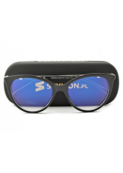 Okulary Kocie z filtrem światła niebieskiego do komputera zerówki CO-292K-1 ze sklepu Stylion w kategorii Okulary korekcyjne damskie - zdjęcie 107785437