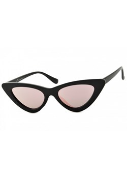 Kocie Oczy polaryzacyjne damskie czarne + różowe lustro V-165 ze sklepu Stylion w kategorii Okulary przeciwsłoneczne damskie - zdjęcie 107785449