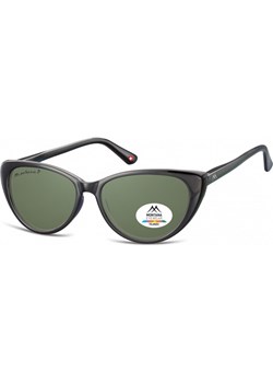OKULARY Polaryzacyjne Przeciwsłoneczne KOCIE Oczy Damskie Flex MP43A czarne ze sklepu Stylion w kategorii Okulary przeciwsłoneczne damskie - zdjęcie 107785545