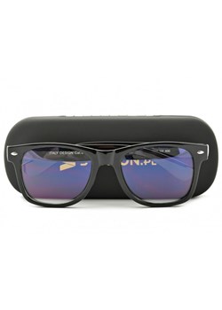 Okulary Nerd z filtrem światła niebieskiego do komputera zerówki R-BL-1580K ze sklepu Stylion w kategorii Okulary korekcyjne damskie - zdjęcie 107785888