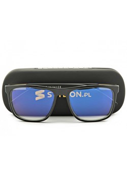 Okulary Nerd z filtrem światła niebieskiego do komputera zerówki POL-BLF-7041K ze sklepu Stylion w kategorii Okulary korekcyjne damskie - zdjęcie 107785978