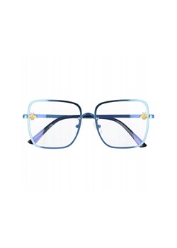 Okulary Kwadratowe z filtrem światła niebieskiego do komputera zerówki 2535-3 ze sklepu Stylion w kategorii Okulary korekcyjne męskie - zdjęcie 107786088