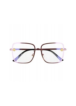 Okulary Kwadratowe z filtrem światła niebieskiego do komputera zerówki 2535-5 ze sklepu Stylion w kategorii Okulary przeciwsłoneczne damskie - zdjęcie 107786106