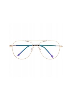Okulary z filtrem światła niebieskiego do komputera zerówki T7589A ze sklepu Stylion w kategorii Okulary korekcyjne damskie - zdjęcie 107786156