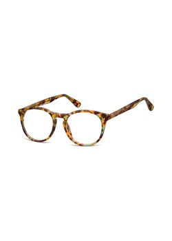 Okrągłe okulary oprawki zerowki korekcyjne Sunoptic AC45D ze sklepu Stylion w kategorii Okulary korekcyjne męskie - zdjęcie 107786725
