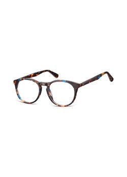 Okrągłe okulary oprawki zerowki korekcyjne Sunoptic AC45E ze sklepu Stylion w kategorii Okulary korekcyjne męskie - zdjęcie 107786727