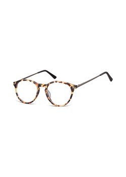 Okrągłe okulary oprawki zerowki korekcyjne Sunoptic AC50F ze sklepu Stylion w kategorii Okulary korekcyjne męskie - zdjęcie 107786778