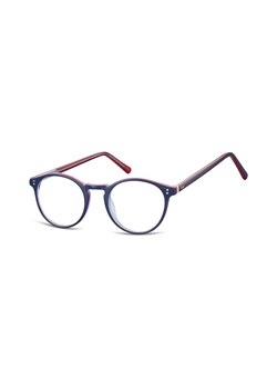 Okrągłe okulary oprawki zerowki korekcyjne Sunoptic AC43F ze sklepu Stylion w kategorii Okulary korekcyjne męskie - zdjęcie 107786868