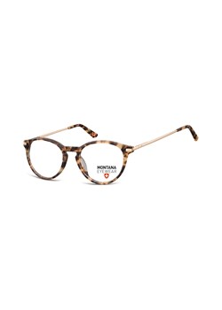 Okrągłe Okulary oprawki optyczne,lenonki korekcyjne Montana MA63C jasna panterka ze sklepu Stylion w kategorii Okulary korekcyjne męskie - zdjęcie 107786905