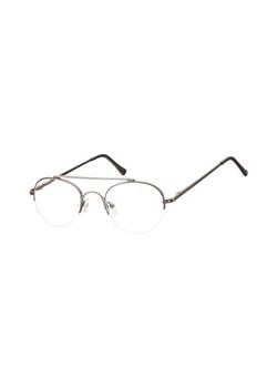 Okulary oprawki korekcyjne metalowo-żyłkowe Okrągłe 786A grafitowe ze sklepu Stylion w kategorii Okulary korekcyjne męskie - zdjęcie 107786909