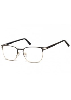 Okulary oprawki optyczne korekcyjne Sunoptic 917B czarno-złote ze sklepu Stylion w kategorii Okulary korekcyjne męskie - zdjęcie 107786948