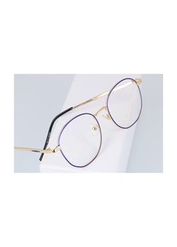 Okulary lenonki owalne z filtrem BLUE LIGHT do komputera zerówki 2538-3 ze sklepu Stylion w kategorii Okulary korekcyjne damskie - zdjęcie 107787019