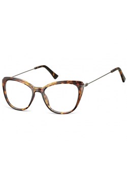 Oprawki korekcyjne okulary Kocie Oczy zerówki damskie CP121D szylkret ze sklepu Stylion w kategorii Okulary korekcyjne damskie - zdjęcie 107787147